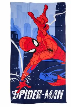 Goedkoop Strandlaken Spiderman, 140x70cm