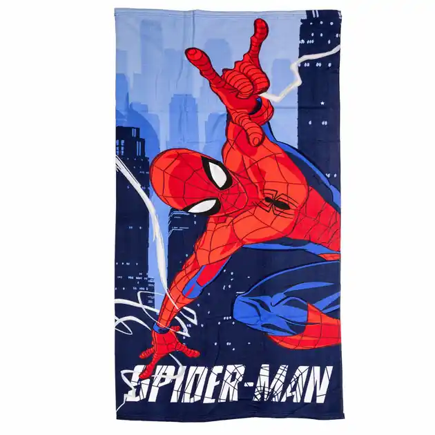 Goedkoop Strandlaken Spiderman, 140x70cm