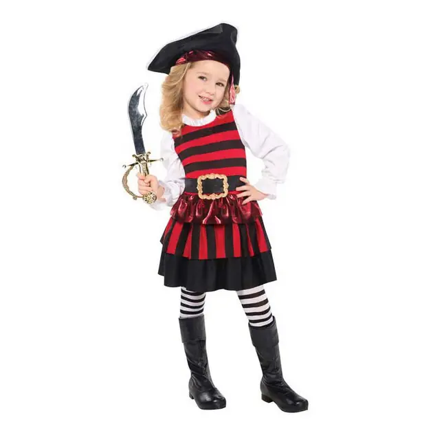 Kinderkostuum Piratenmeisje - 4-6 jaar Tijdelijk Beschikbaar