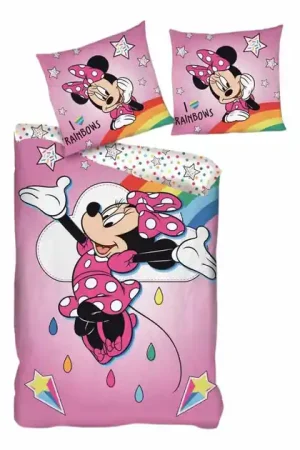 Gereduceerde Prijs Minnie Mouse Dekbedovertrek - 140x200 cm