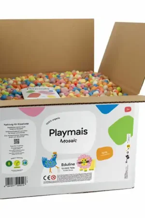Actieprijs PlayMais Eduline Mosaic Navulling - >12.000 Stukjes