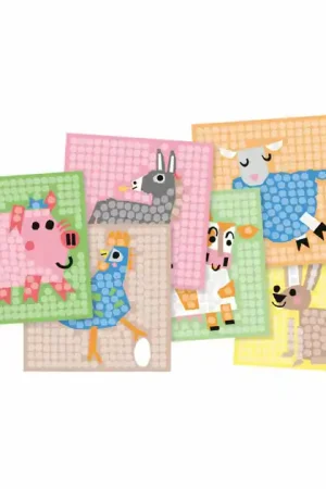 Playmais Mosaic Kaarten Versieren Boerderij Laatste Kans