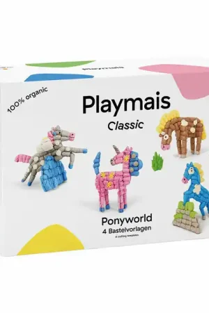 PlayMais Classic Ponywereld - 800 Stukjes Direct Beschikbaar