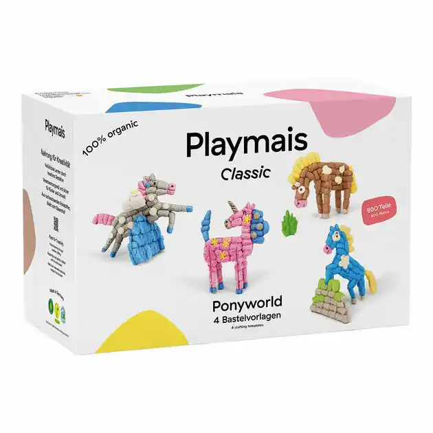 PlayMais Classic Ponywereld - 800 Stukjes Direct Beschikbaar