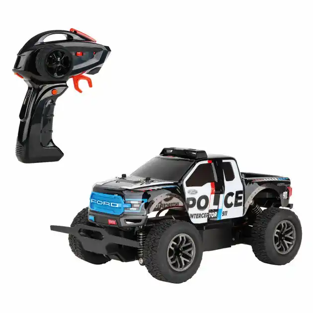 Carrera RC 2,4GHz Ford F-150 Raptor Police - 1:18 Hoge Kwaliteit