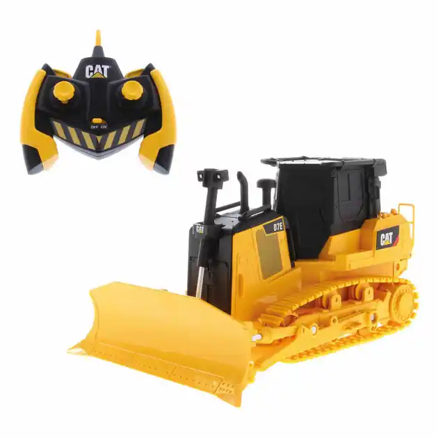 Hoge Kwaliteit Carrera RC 2,4 GHZ Cat D7E Bulldozer - 1:35