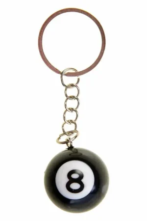 Sleutelhanger Biljartbal 8 Koop Online