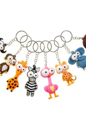 Sleutelhanger Grappig Cartoon Dier Flitsaanbieding