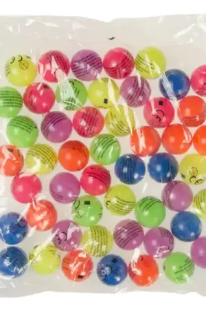 Premium Stuiterballen Neonkleurig, 50st.