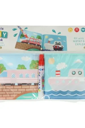 Op = Op Waterkleurboek met Pen - Voertuigen