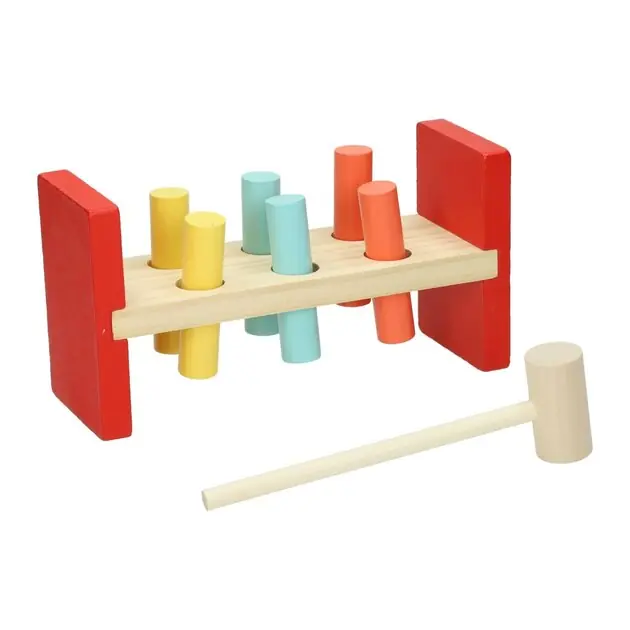 Houten Hamerbank met Hamer Koopje