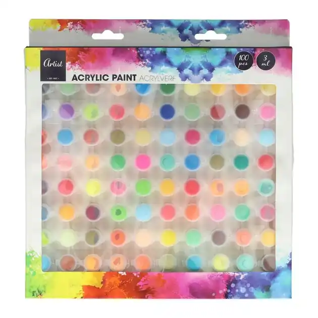 Acrylverfset - 100dlg. Hete Deal