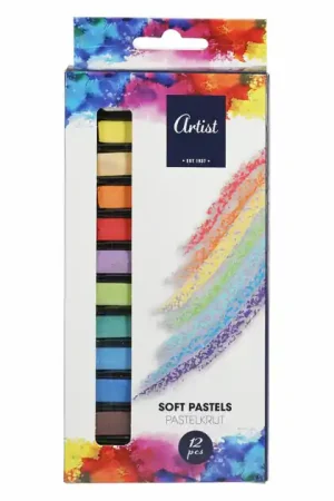 Set Pastelkrijt 6,5cm - 12st. Laatste Kans