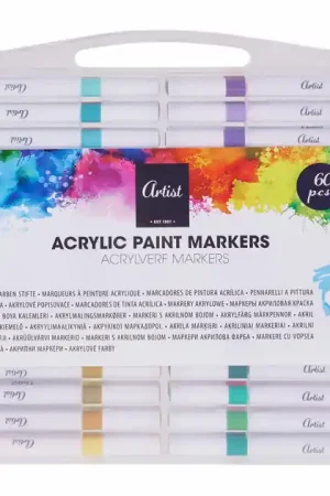 Set Acrylmarkers - 60st. Betaalbaar