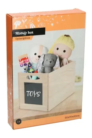 Houten Opbergbox - 30x20x20cm Koopje