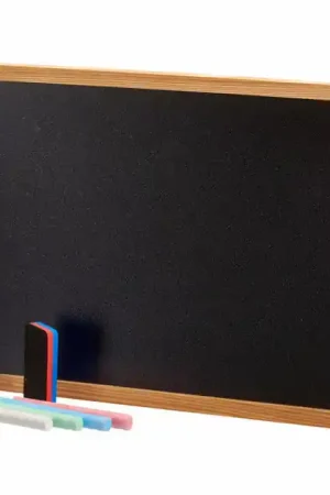 Direct Verzonden Krijtbord 21x30cm met 4 Krijtjes en Spons