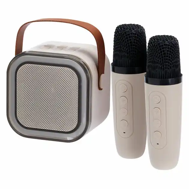 Alleen Vandaag Draadloze Karaokeset met Speaker en 2 Microfoons