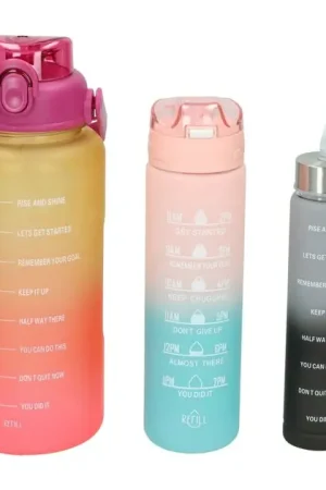 Set Drinkflessen 270ml, 650ml en 1800ml Betrouwbaar