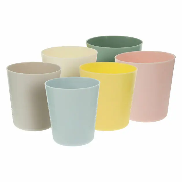 Set Bekers 200ml - 6st. Seizoensaanbieding