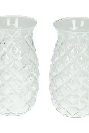 Gecertificeerd Set Drinkglasen in Ananasvorm 525ml - 2st.