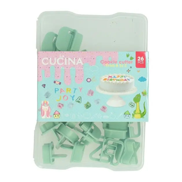 Uitsteekvormen Alfabet - 26st. Must-Have