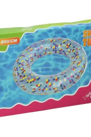 Op = Op Zwemring met Stippenprint - 60cm
