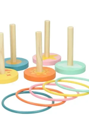 Houten Ringwerpsel - 10dlg. Koop Online