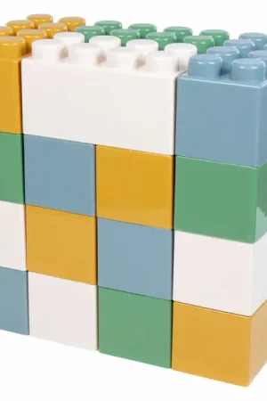 Beperkt Aanbod Cavallino Bouwblokken XXL Pastelkleuren - 24dlg.
