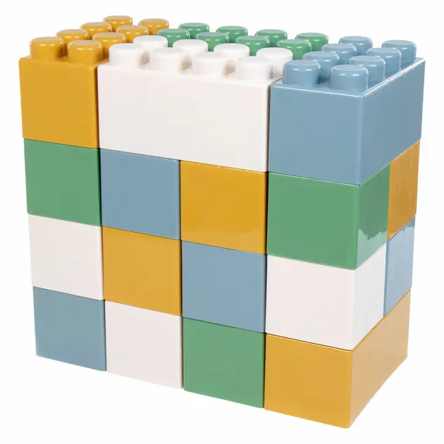 Beperkt Aanbod Cavallino Bouwblokken XXL Pastelkleuren - 24dlg.