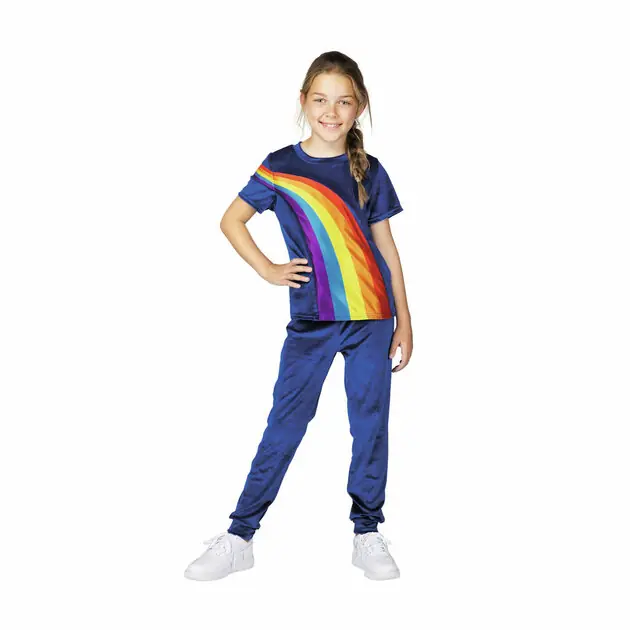 Beperkte Voorraad K3 Verkleedpak Regenboog - 6-8 jaar