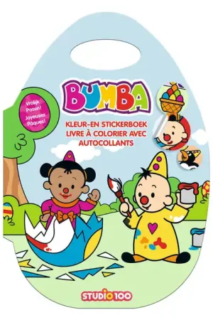 Bumba Kleur- en Stickerboek Pasen Lage Prijs