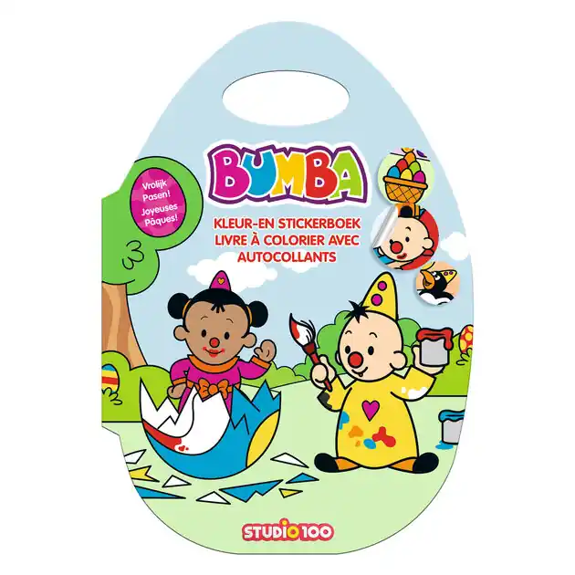 Bumba Kleur- en Stickerboek Pasen Lage Prijs