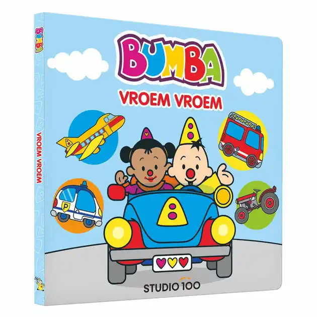 Exclusieve Aanbieding Bumba Kartonboek - Vroem Vroem