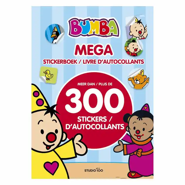 Seizoensaanbieding Bumba Mega Stickerboek