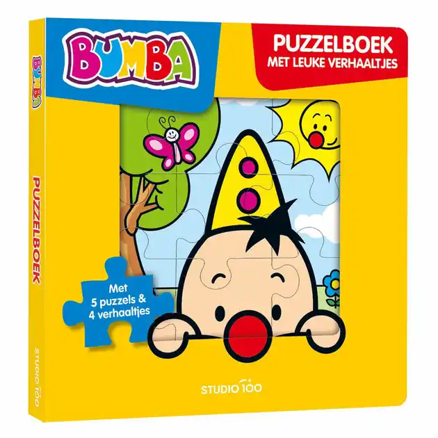 Bumba Puzzelboek - Geel Weekendaanbieding