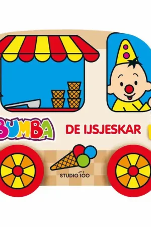 Finale Uitverkoop Bumba Kartonboek Met Wielen - De Ijsjeskar