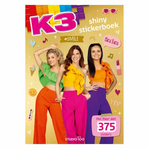 K3 Stickerboek - Shiny Stickers Must-Have