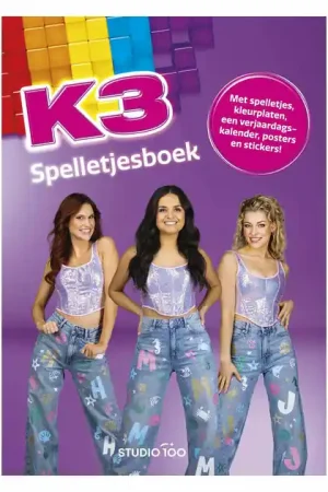 K3 Doeboek - Spelletjesboek Fabrieksprijs