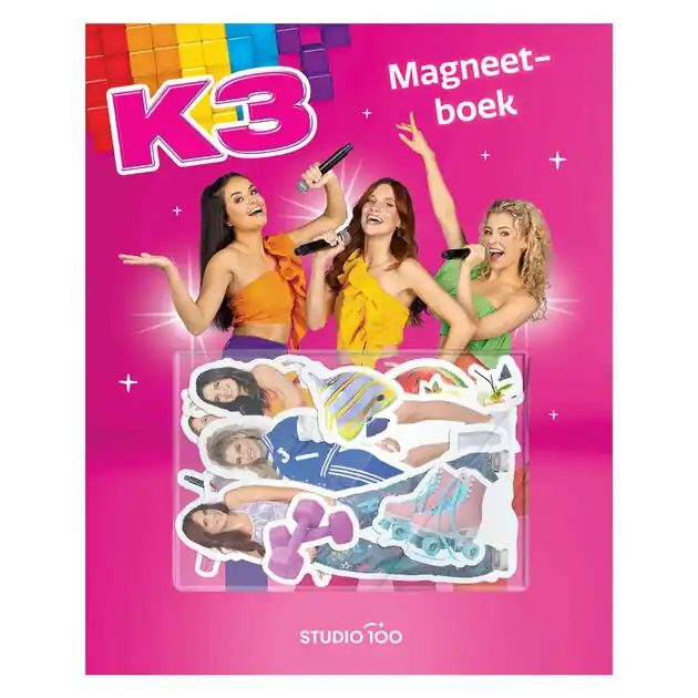 Exclusieve Aanbieding K3 Magneetboek - Met 20 magneten