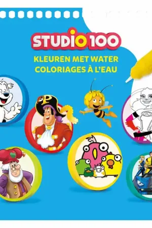 Premium Studio 100 Kleurboek - Kleuren Met Water