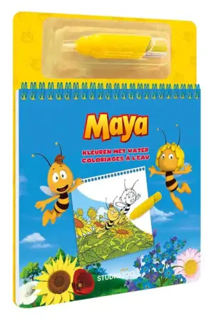 Seizoensaanbieding Maya Kleurboek - Kleuren met water