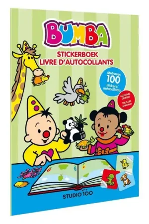 Beperkt Aanbod Bumba Stickerboek - Dieren