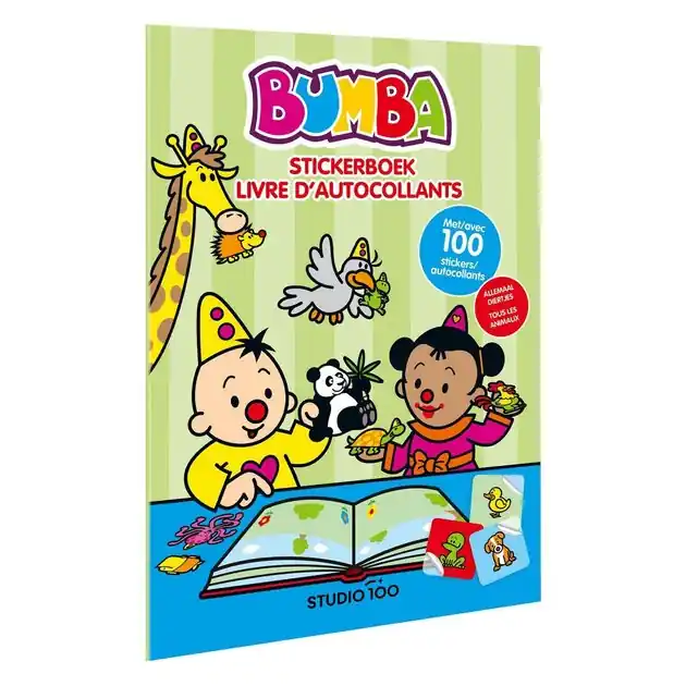 Beperkt Aanbod Bumba Stickerboek - Dieren