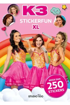 K3 Stickerboek - Stickerfun XL Alleen Vandaag