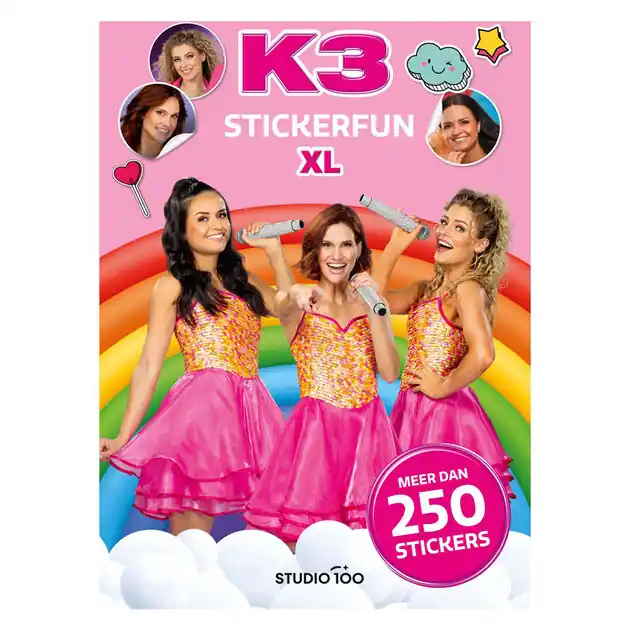 K3 Stickerboek - Stickerfun XL Alleen Vandaag