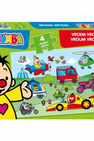 Bumba Puzzel Vroem Vroem - 4st. Dagaanbieding