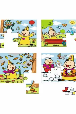 Bumba 4 in 1 Puzzel - Seizoenen Finale Uitverkoop