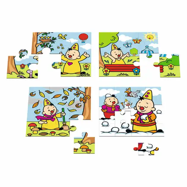 Bumba 4 in 1 Puzzel - Seizoenen Finale Uitverkoop