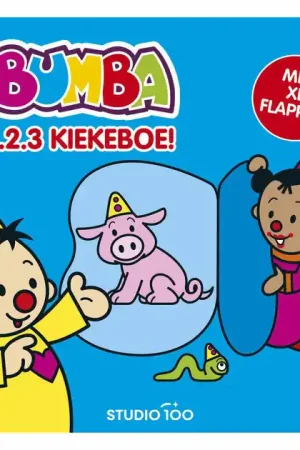 Express Levering Bumba Kartonboek - 1, 2 , 3 Kiekeboe!