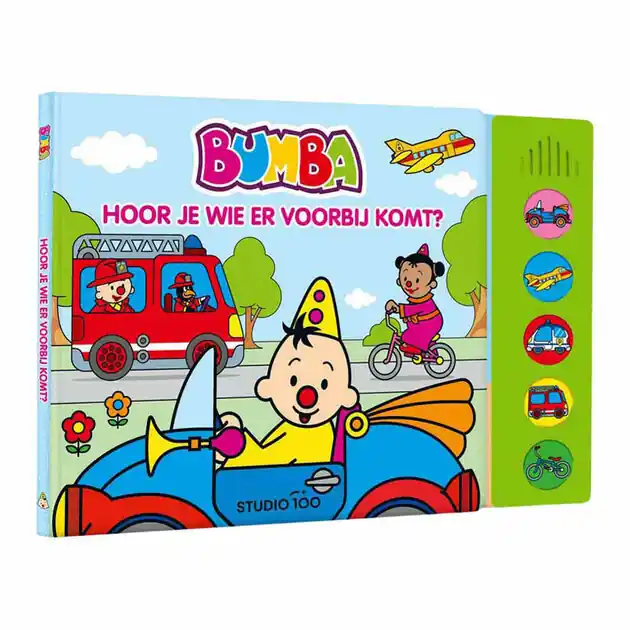 Bumba Geluidenboek - Voertuigen Populair